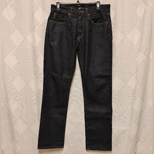 Gap Men's Straight Dark Wash Jeans Size 31 X 30